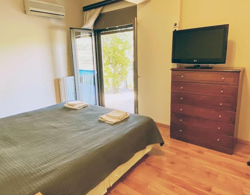 Summer House With A Pool Near Sea, Port & Airport Apartment Rafina  Exterior photo